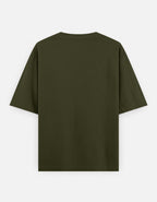 Green t-shirt on a white background