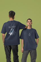 SU 57 Jet Oversized Tshirt