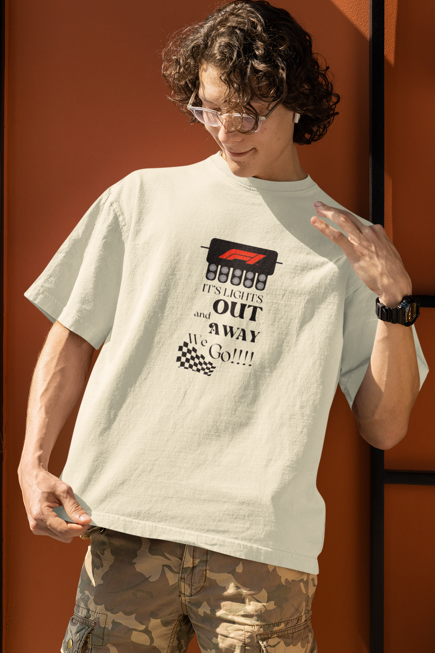 F1 Lights Out Oversized Tshirt